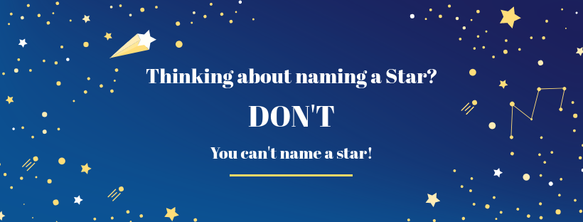 Facts: Can you really name a star?
