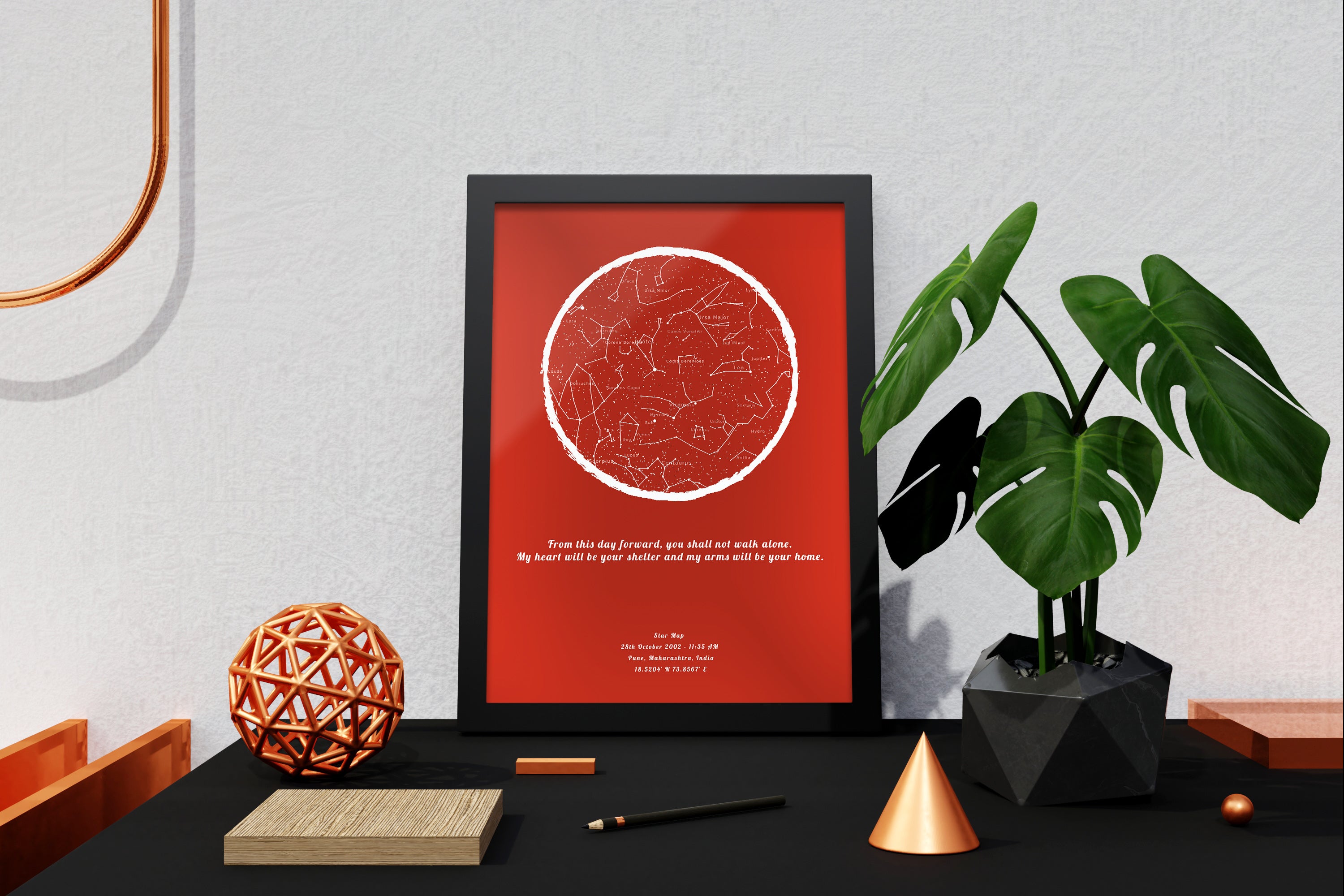 Custom Star Map Poster
