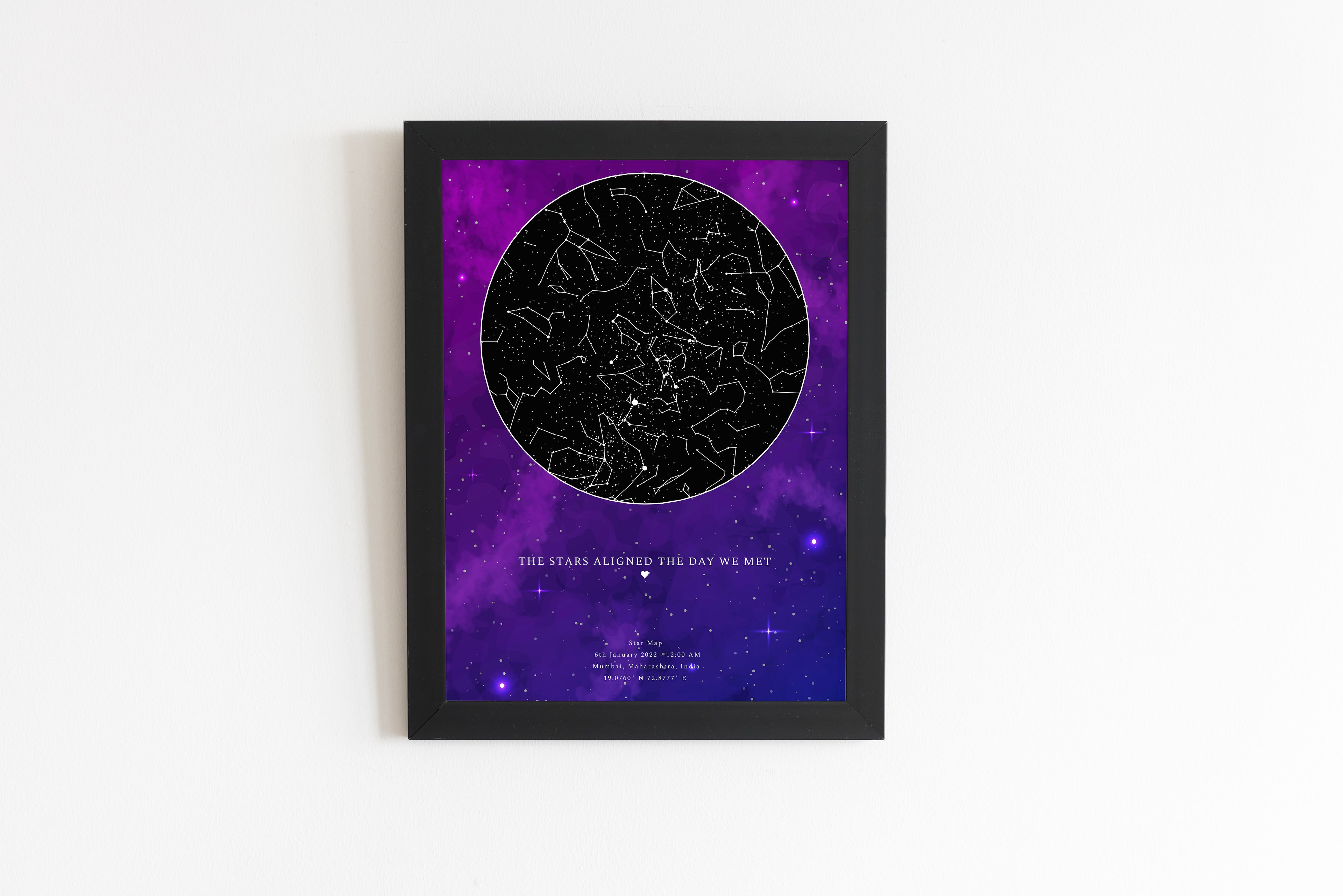 Custom Star Map Poster