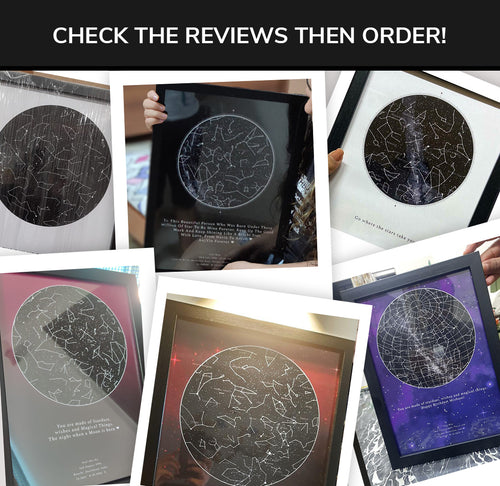 Custom Star Map Poster