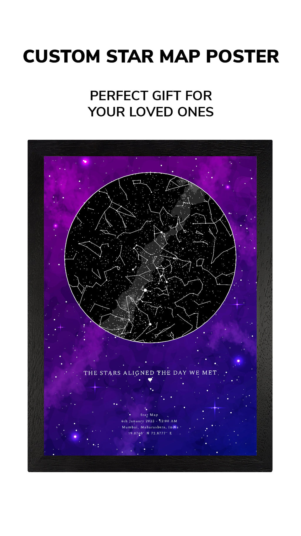 Custom Star Map Poster