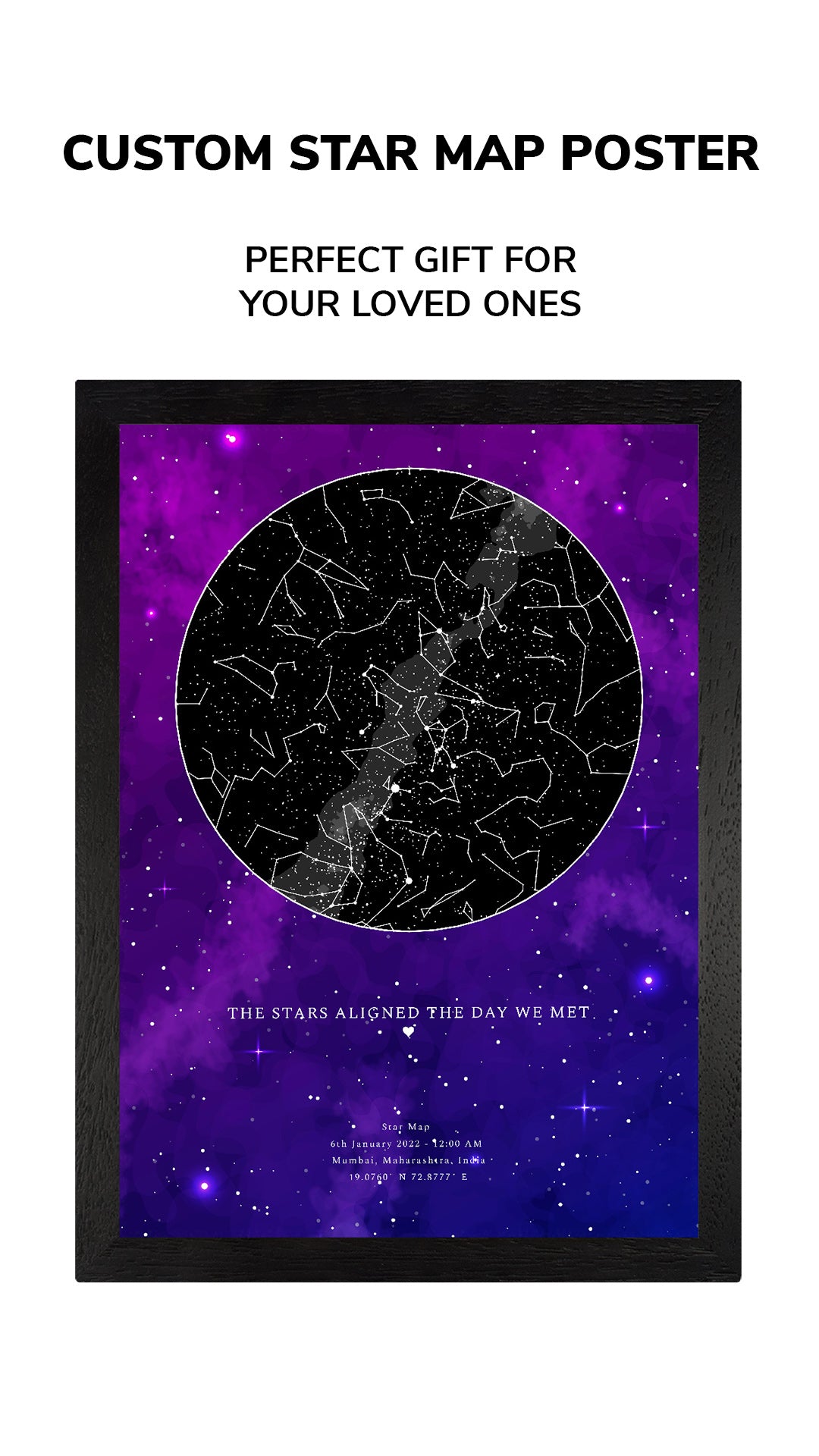 Custom Star Map Poster