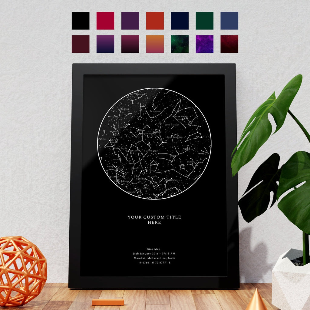 Custom Star Map Poster