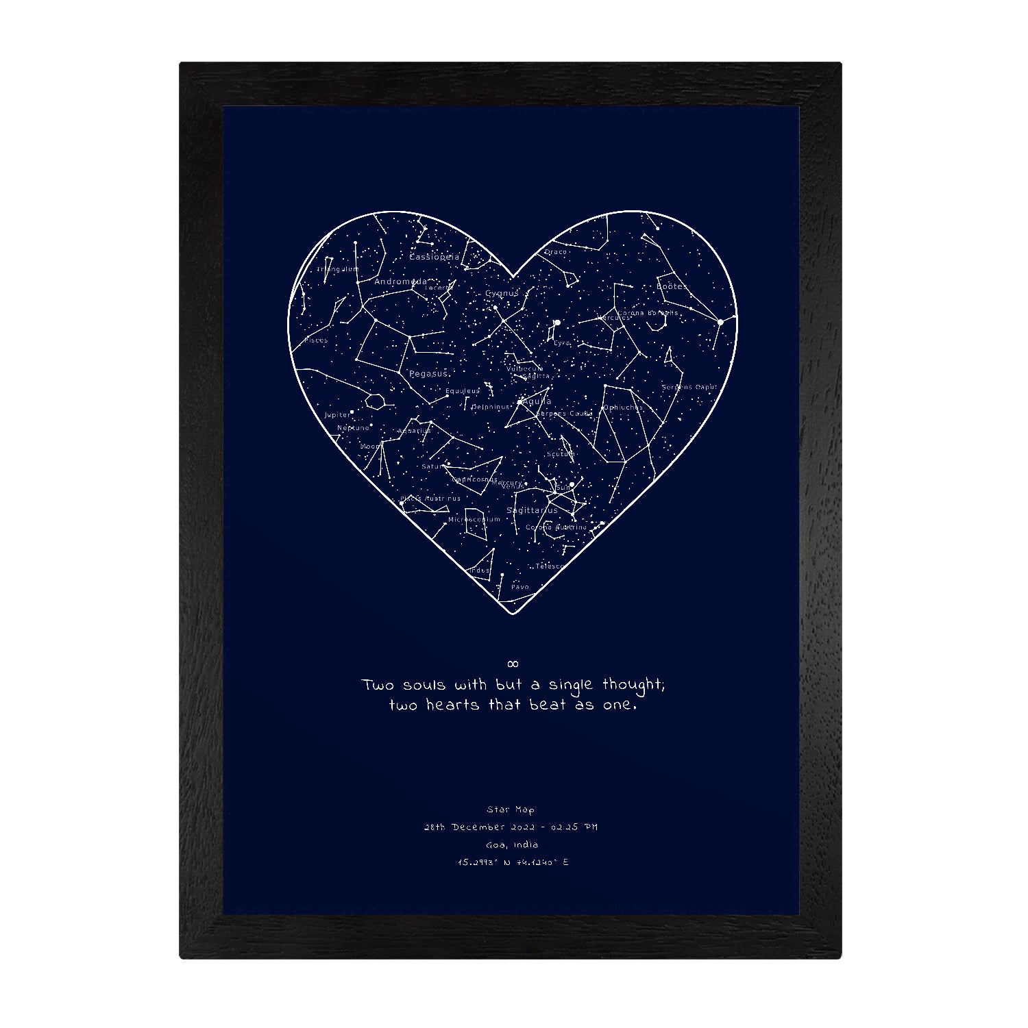 Custom Star Map Poster