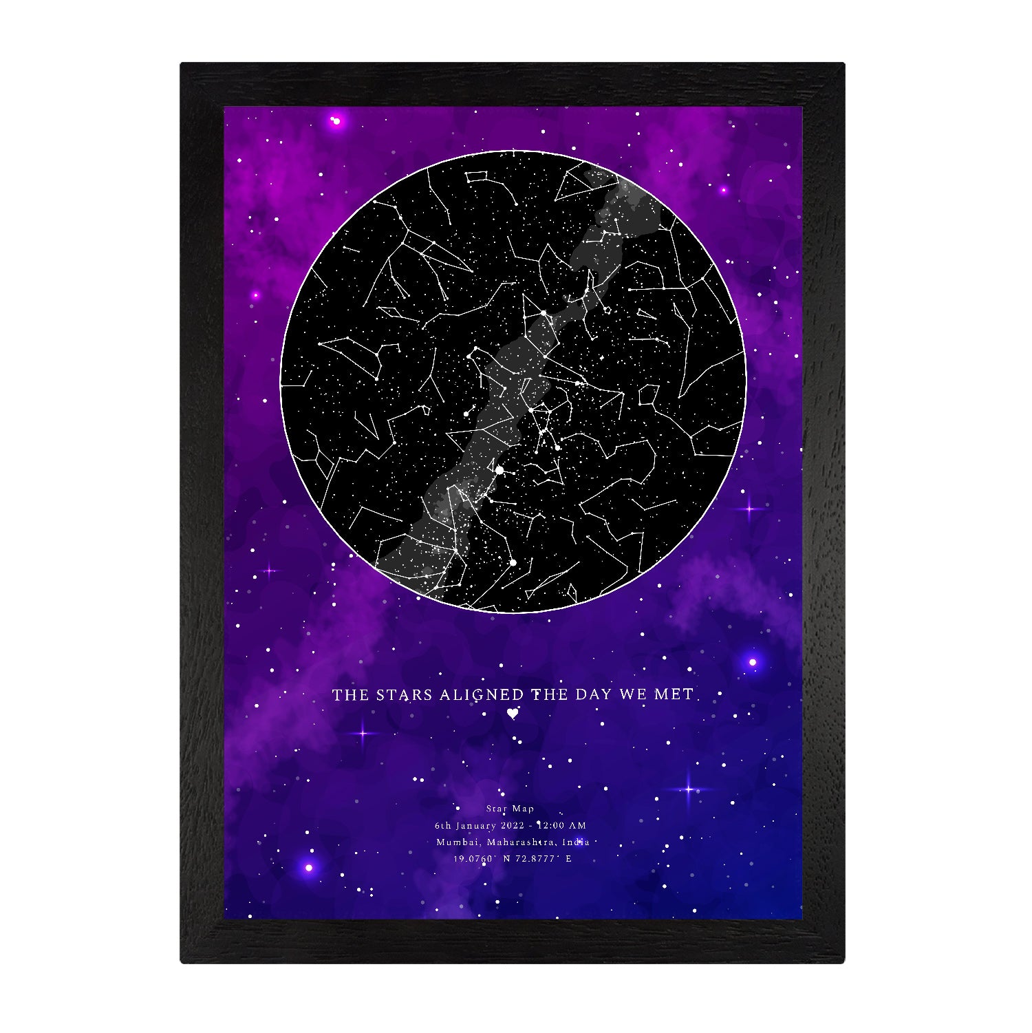 Custom Star Map Poster