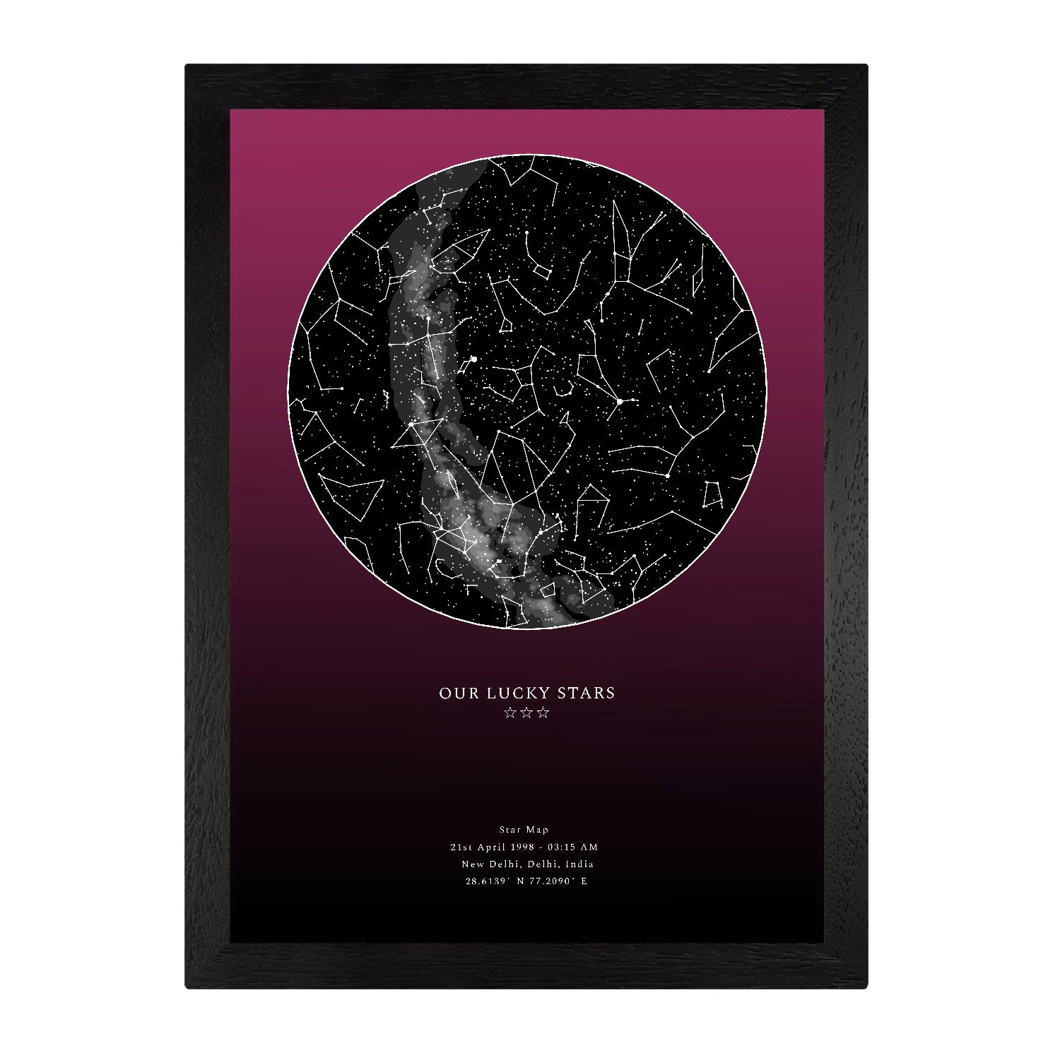 Custom Star Map Poster